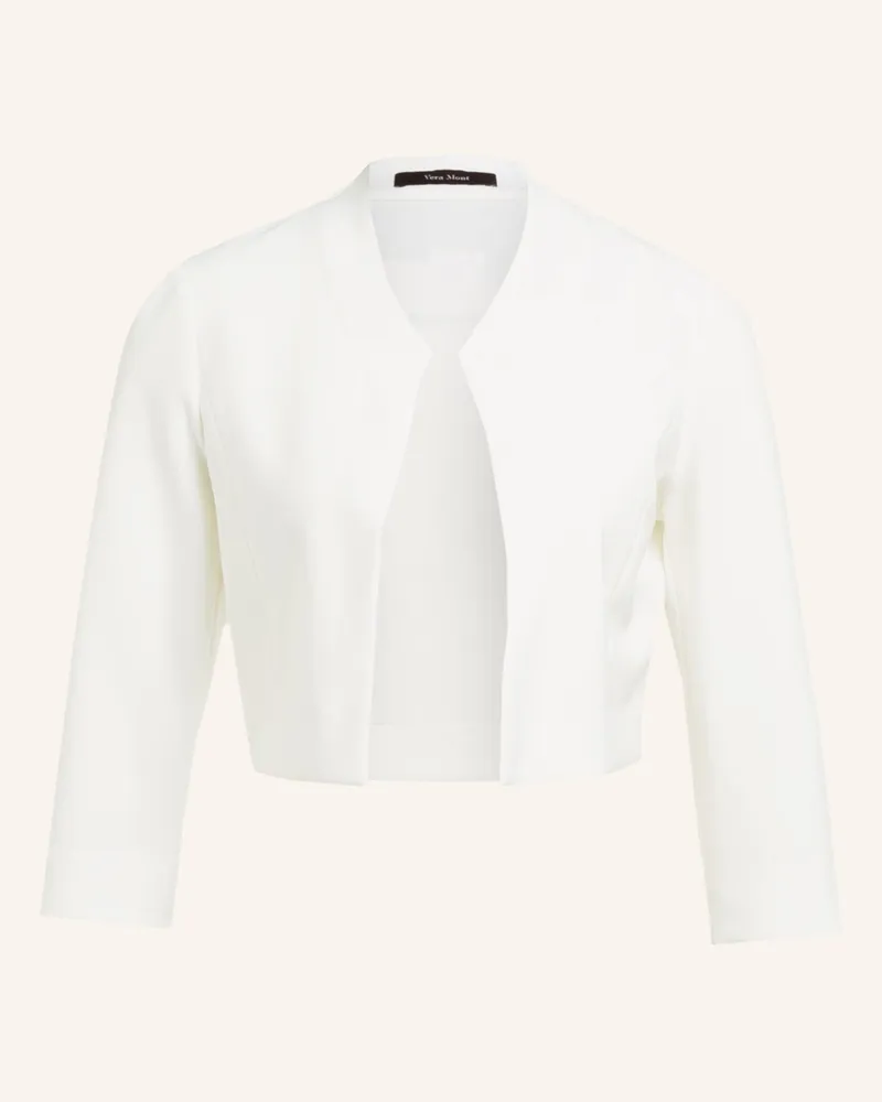 Vera Mont Bolero mit 3/4-Arm Ecru