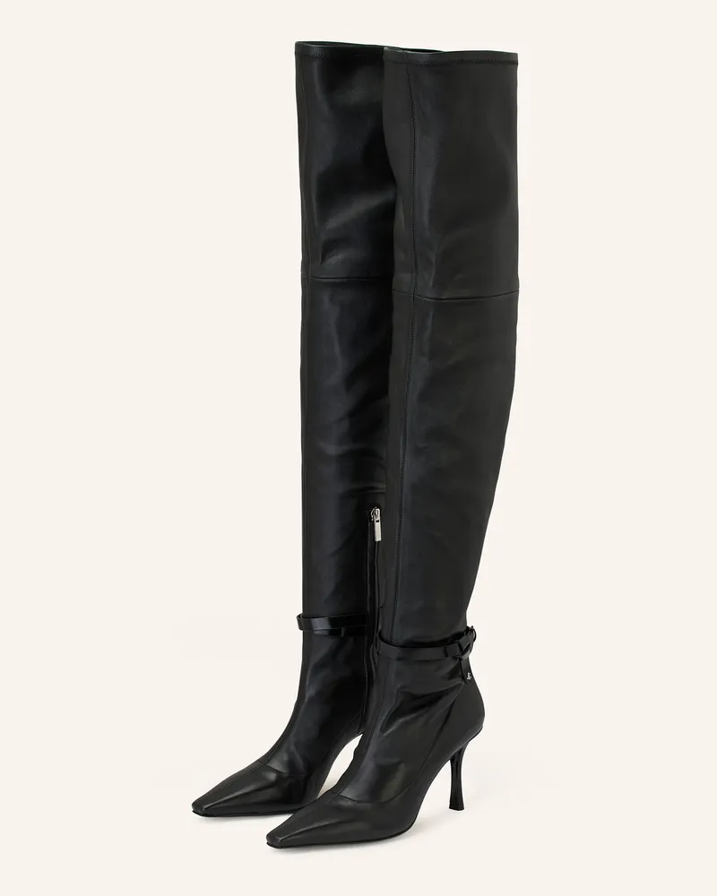 Jimmy Choo Overknee-Stiefel CAMIE 85 Schwarz