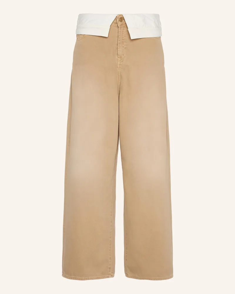 7 for all mankind Jeans Baggy Baggy Fit beige Beige