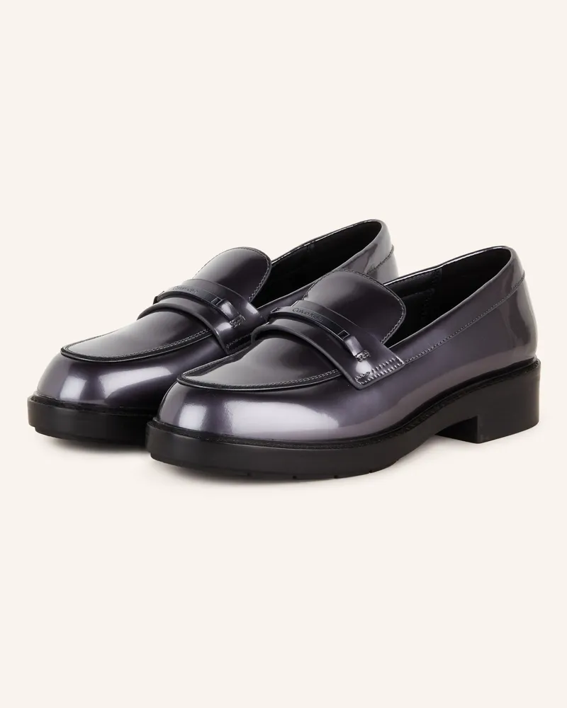 Calvin Klein Loafer silber Petrol