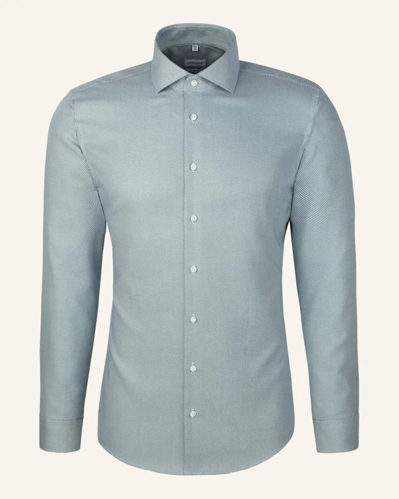 Seidensticker Business Hemd Shaped Fit Grün