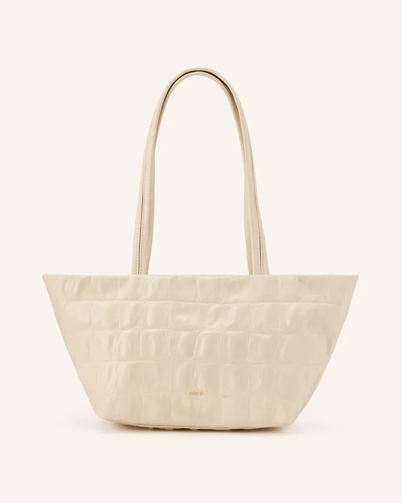 Abro Shopper Alba weiss Ecru