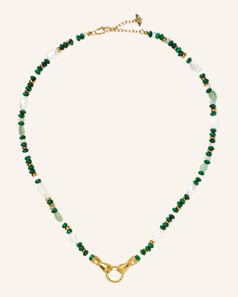 Missoma Kette Beaded In Good Hands By Glambou gold Gold