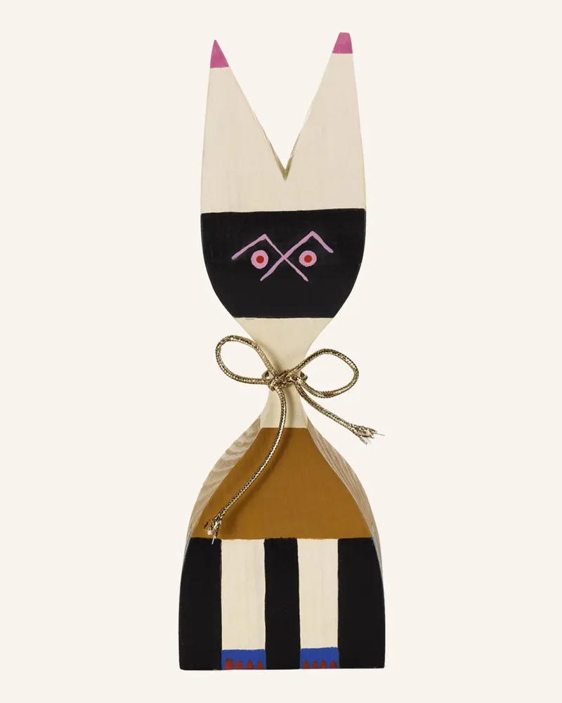Vitra Dekofigur No. 9 schwarz Creme
