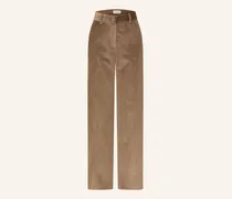 Marlenehose Tania Aus Cord braun