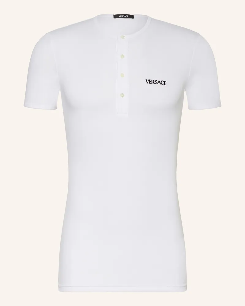 Versace T-Shirt weiss Ecru