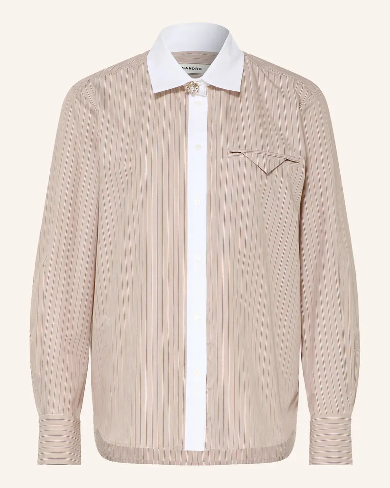 Sandro Hemdbluse beige Beige
