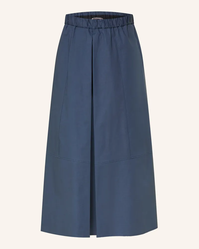 Antonelli Firenze Faltenrock Ian blau Dunkelblau