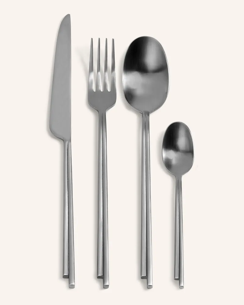Serax 24-Tlg. Besteck-Set Dune silber Silber
