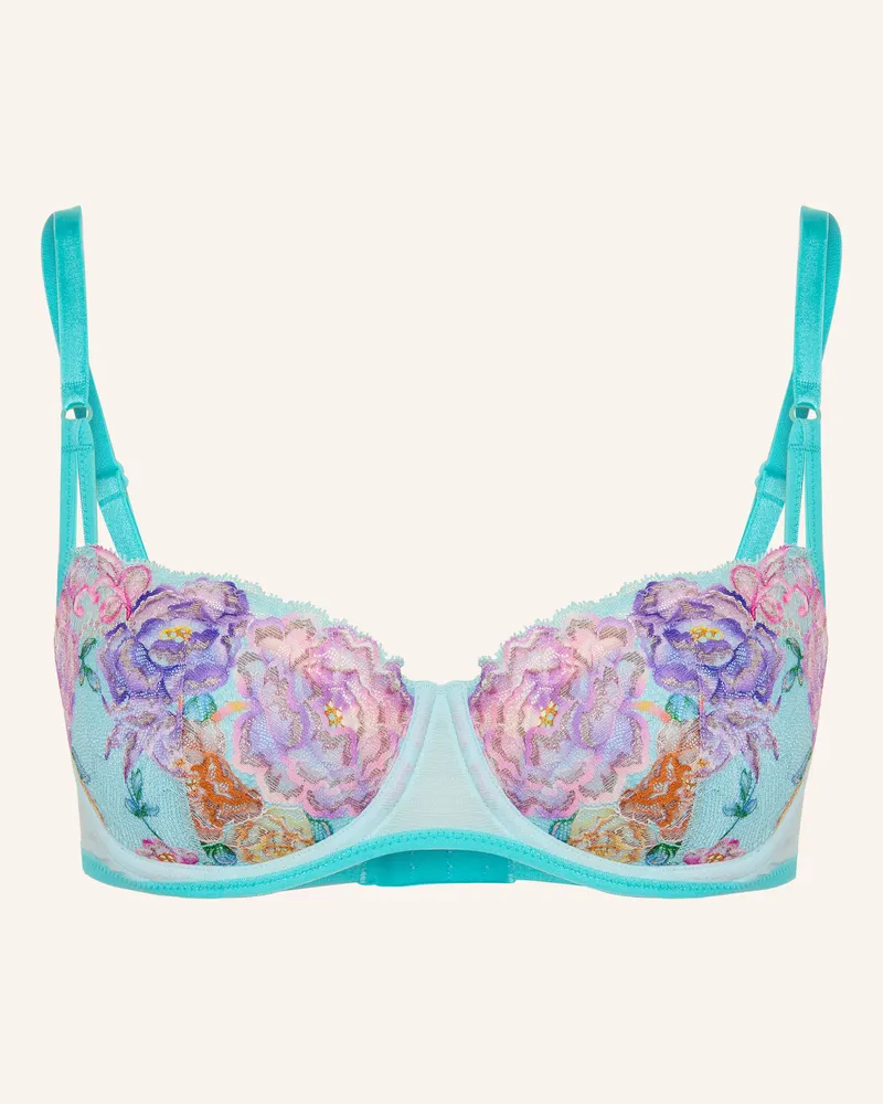 Marie Jo Balconette-Bh Lisbeth Mit Glitzergarn blau Türkis