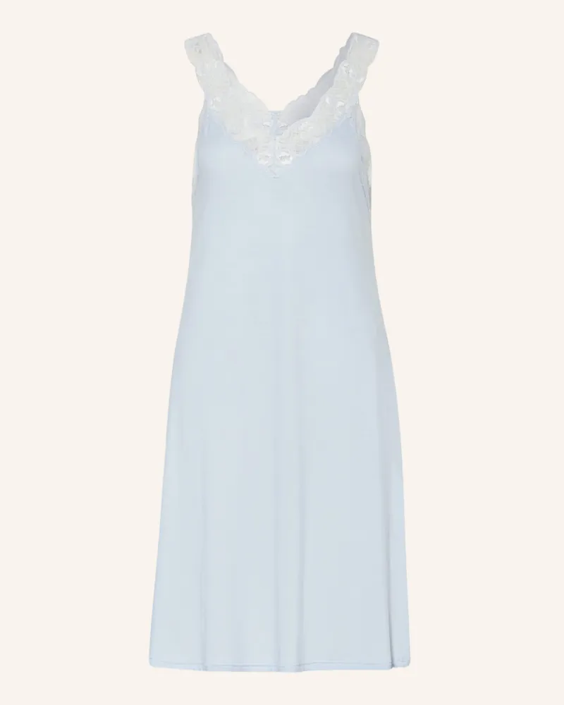 Calida Nachthemd Elegant Dreams blau Hellblau