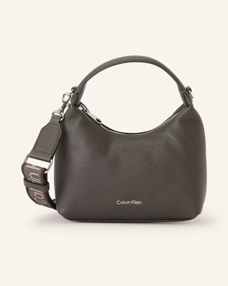 Calvin Klein Handtasche braun Dunkelbraun