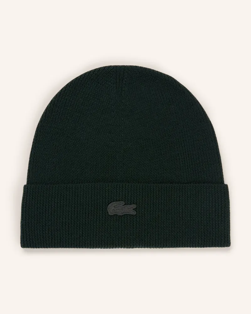 Lacoste Mütze gruen Petrol