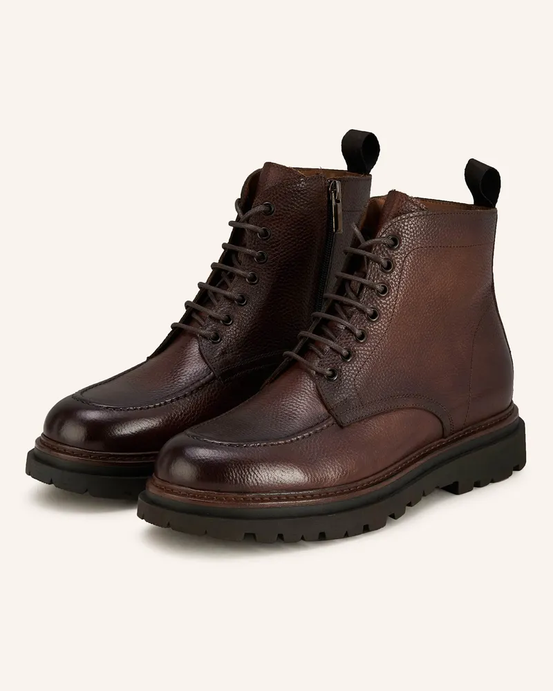 paul Schnürboots braun Braun