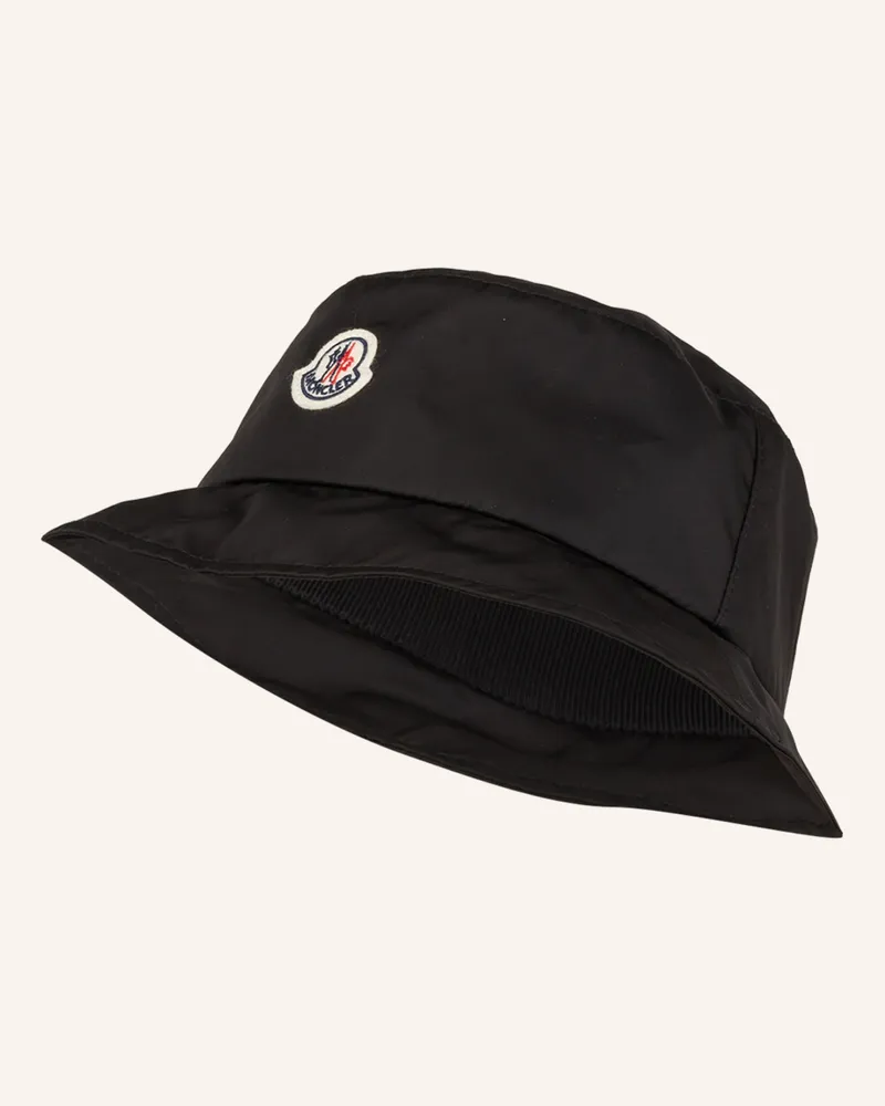 Moncler Bucket-Hat Schwarz