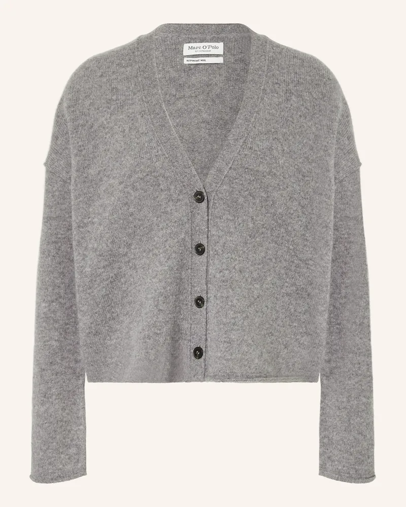 Marc O'Polo Strickjacke grau Grau