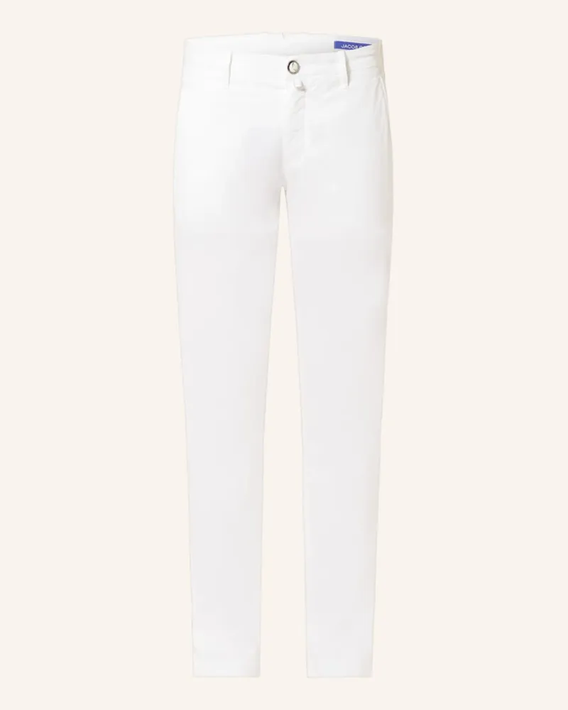 Jacob Cohën Chino BOBBY Slim Fit Weiss