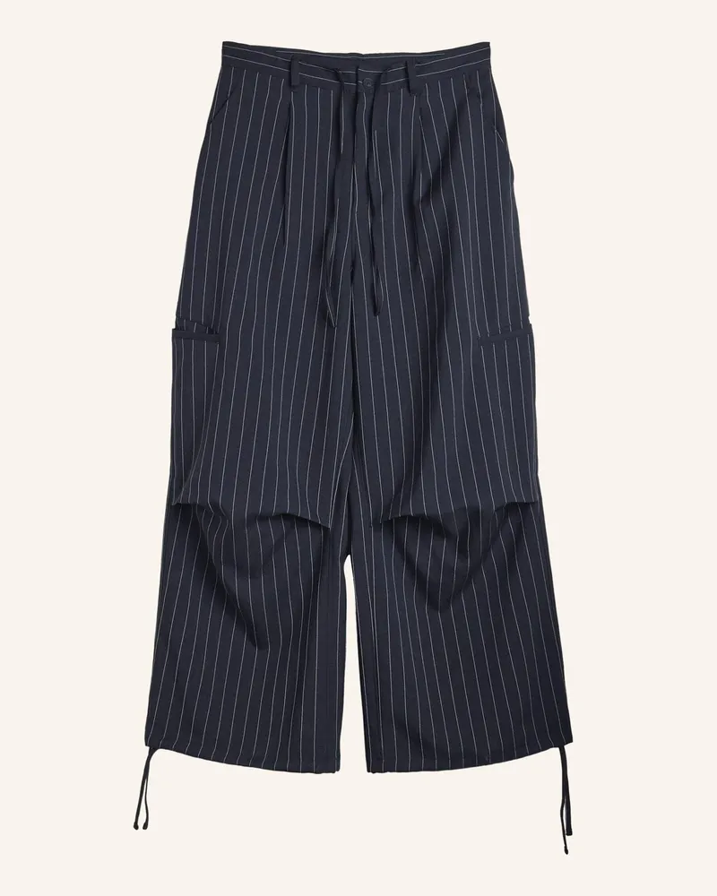Y-3 Y-3 Pinstripe Ut Straight Leg Hose schwarz Schwarz