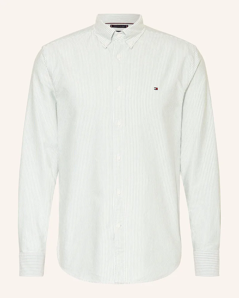 Tommy Hilfiger Oxfordhemd Regular Fit Grün