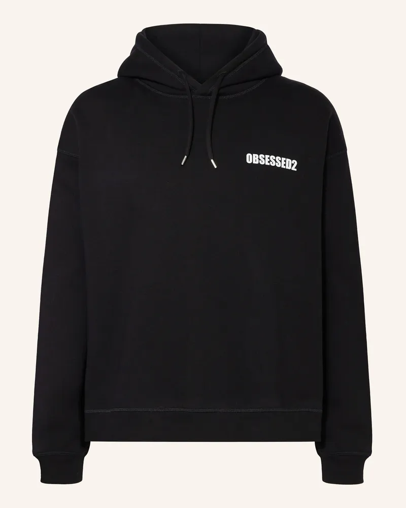 Dsquared2 Hoodie OBSESSED2 Schwarz