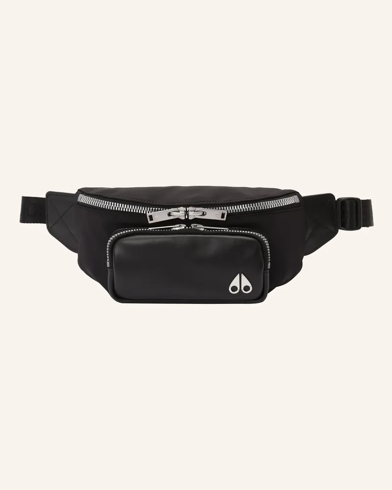 Moose Knuckles Hüfttasche LOGO HIP POUCH Schwarz