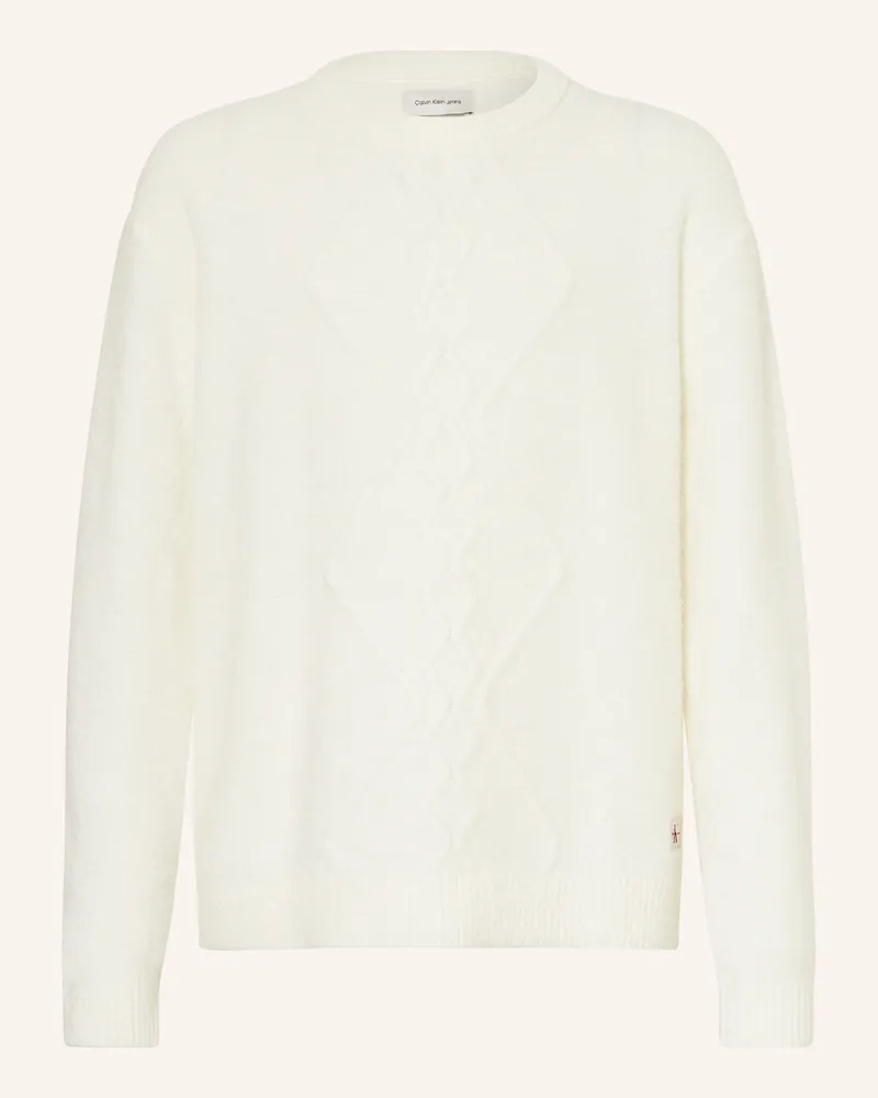 Calvin Klein Pullover grau Ecru