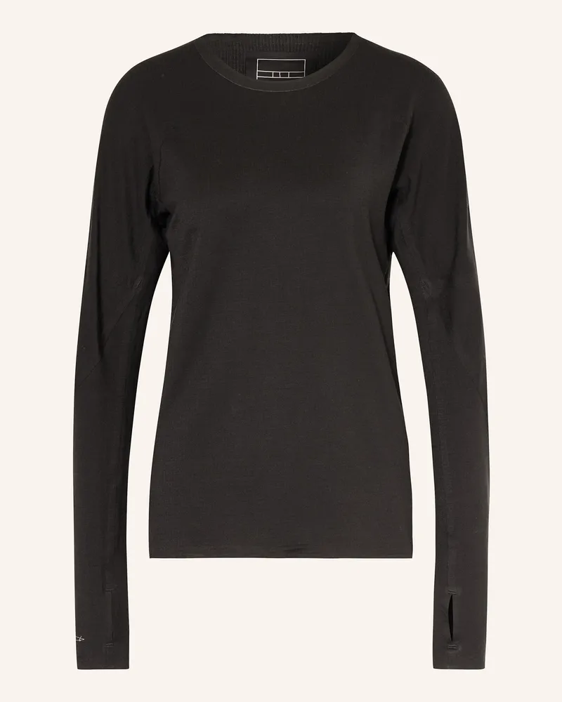 Y-3 Laufshirt schwarz Schwarz