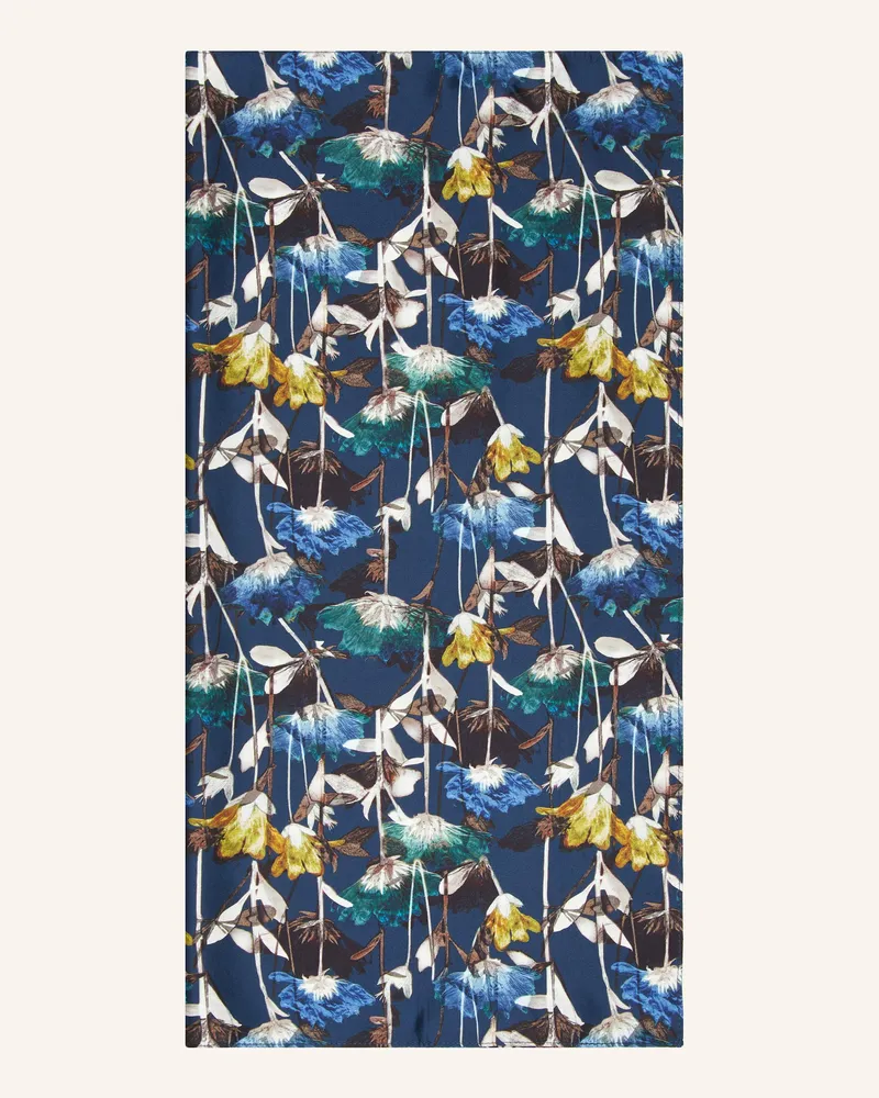 Olymp Seidentuch Blau