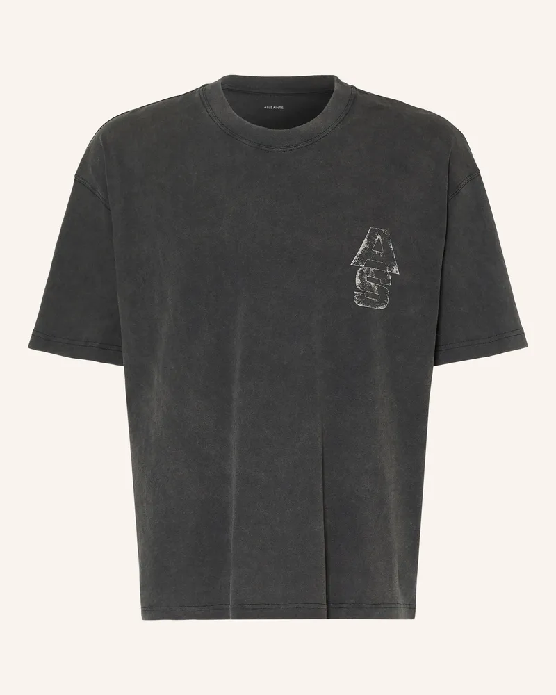 AllSaints T-Shirt Roller schwarz Schwarz