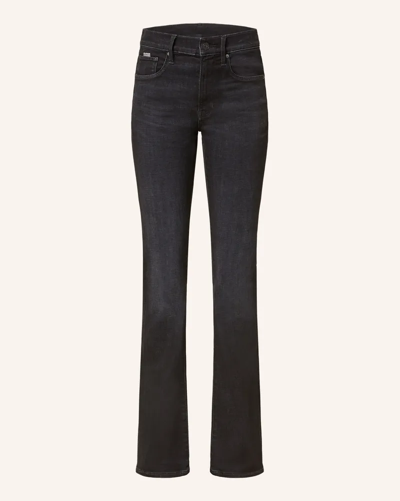 G-STAR RAW Bootcut Jeans 3301 schwarz G730
