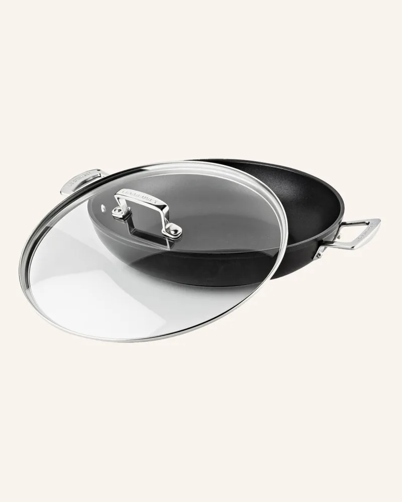 Le Creuset Profi-Pfanne Aluminium Antihaft schwarz Schwarz