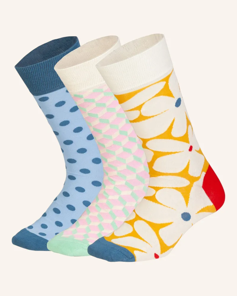 DillySocks Socken Flower Mood blau Blau