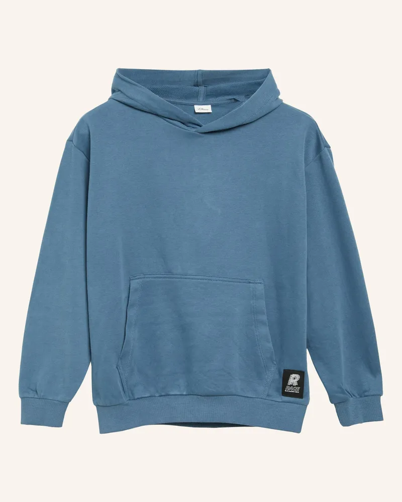 S.Oliver Hoodie blau Blau