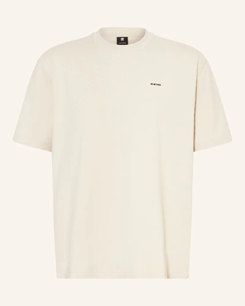 G-STAR RAW T-Shirt weiss Creme