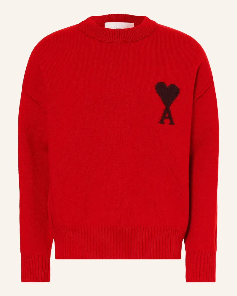 AMI Paris Pullover rot Rot