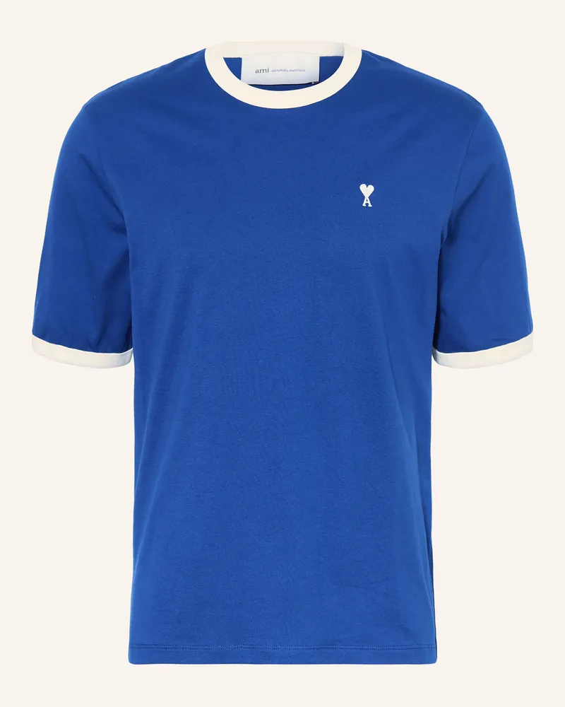 AMI Paris T-Shirt blau Blau