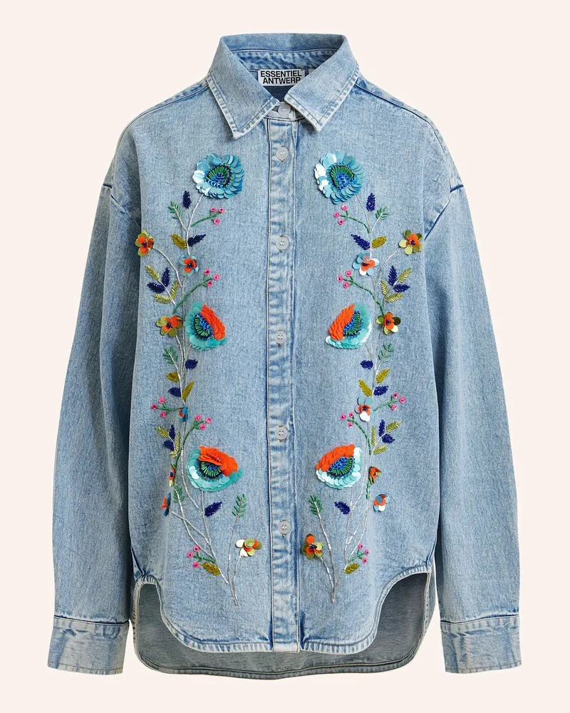 Essentiel Hemd ICKSONVILLE Blau