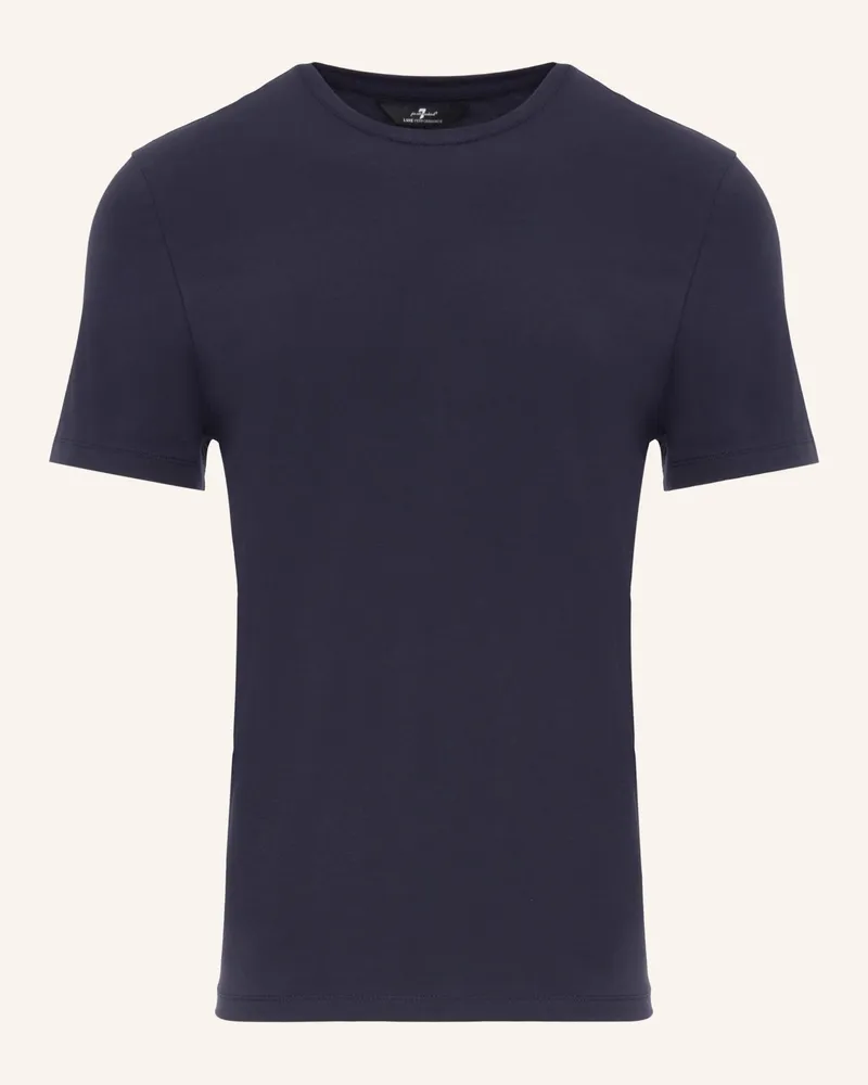 7 for all mankind T-Shirt blau Blau