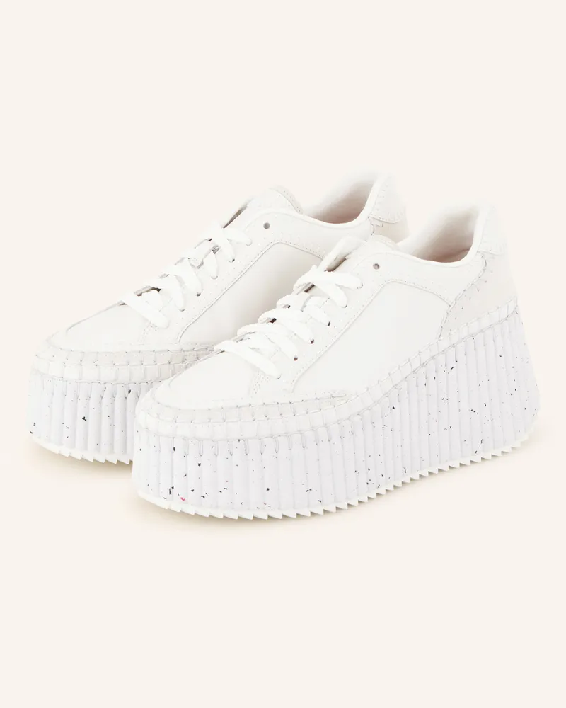 Chloé Sneaker Nama weiss 101