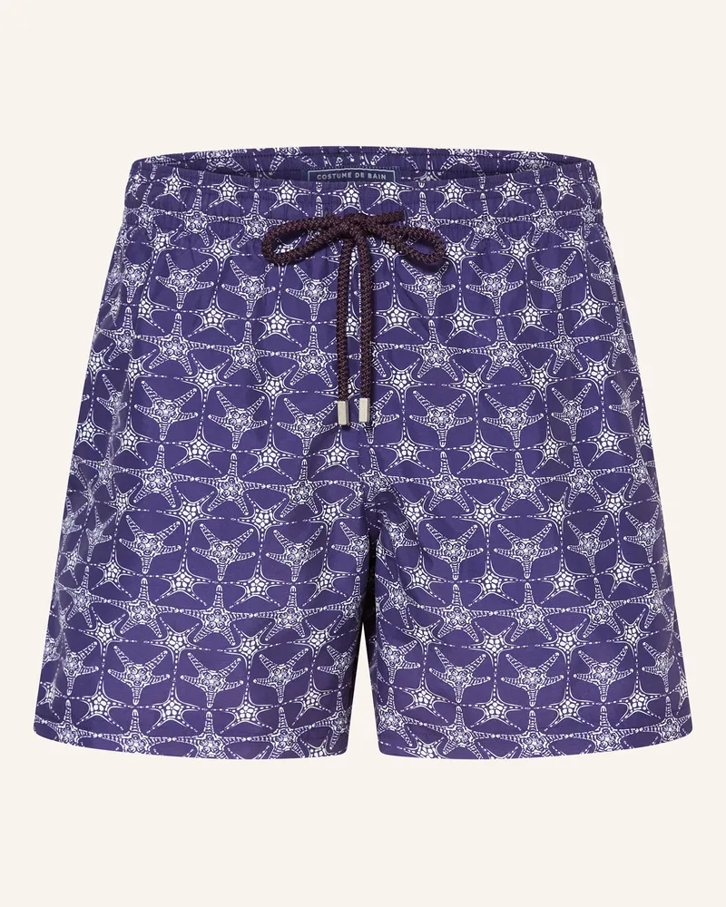 Vilebrequin Badeshorts MOOREA Blau