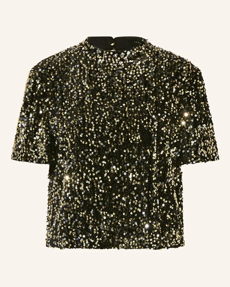 Ted Baker Blusenshirt Zarhaaa Mit Pailletten schwarz Schwarz