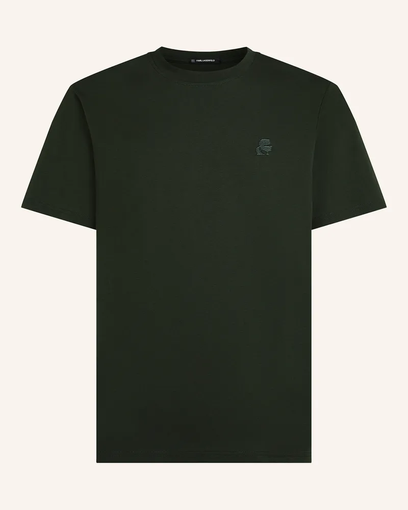 Karl Lagerfeld T-shirt Dunkelgrün