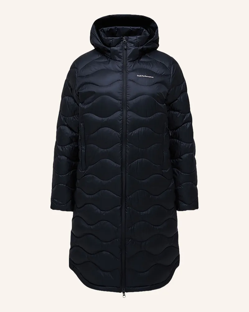 Peak Performance Lightweight-Daunenjacke Helium Mit Abnehmbarer Kapuze schwarz Schwarz