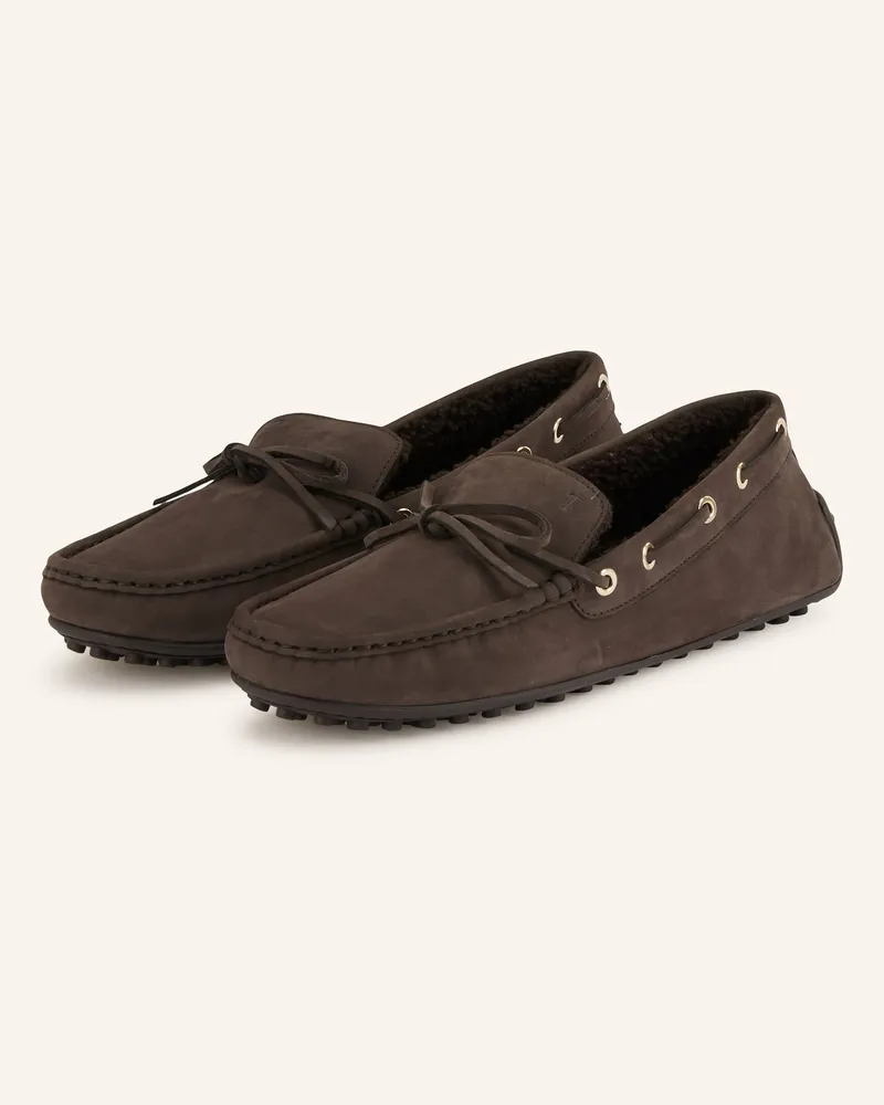 TOD'S Mokassins GOMMA Dunkelbraun