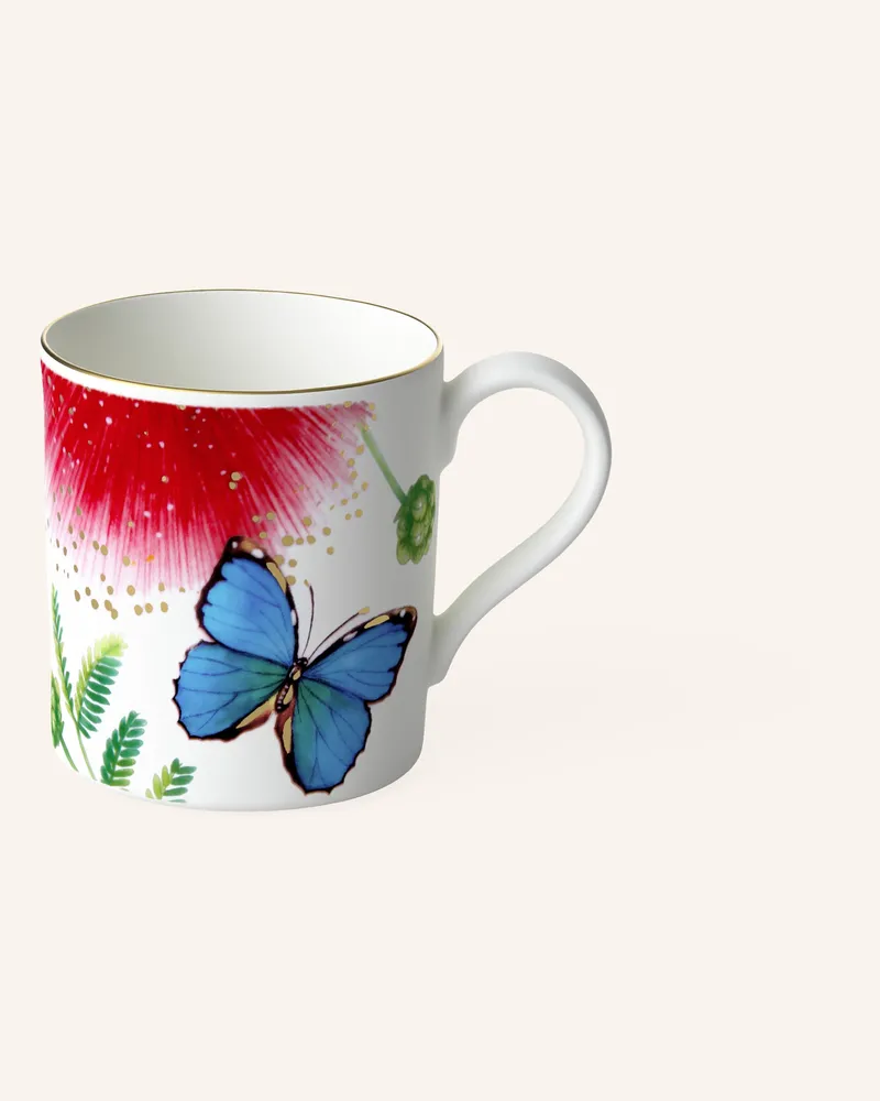 Villeroy & Boch Kaffeetasse Amazonia weiss Gelb