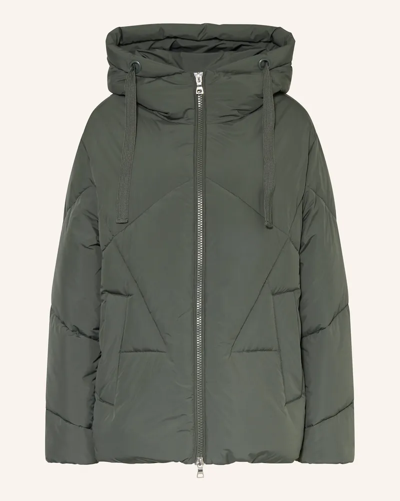 Darling Harbour Steppjacke Dunkelgrün