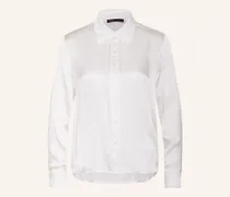 Seidenbluse weiss
