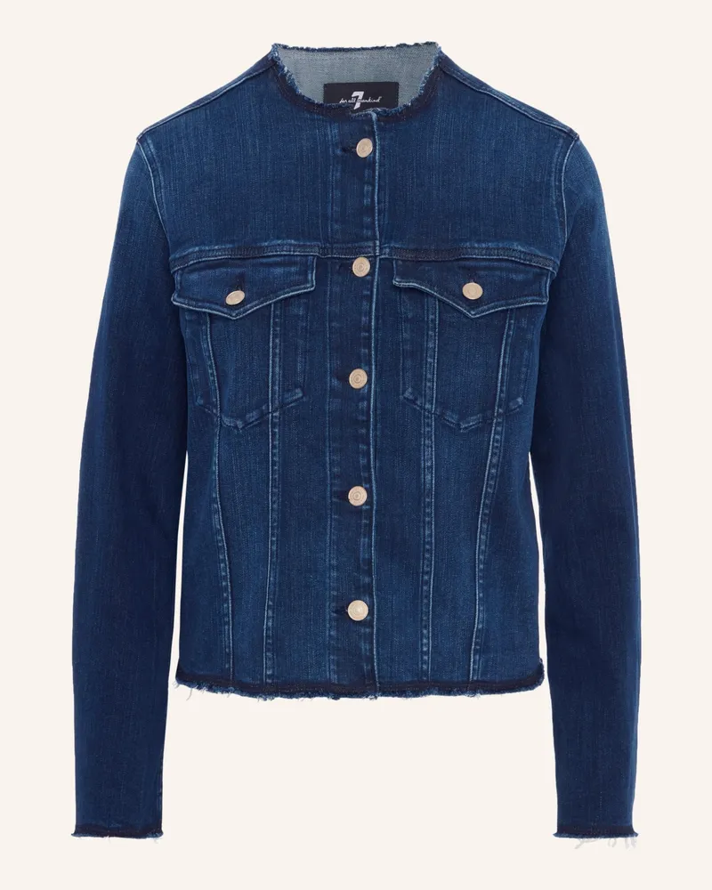 7 for all mankind KOKO Jacket Blau