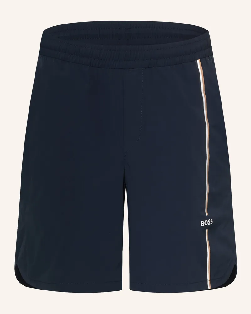HUGO BOSS Tennisshorts Game blau Dunkelblau