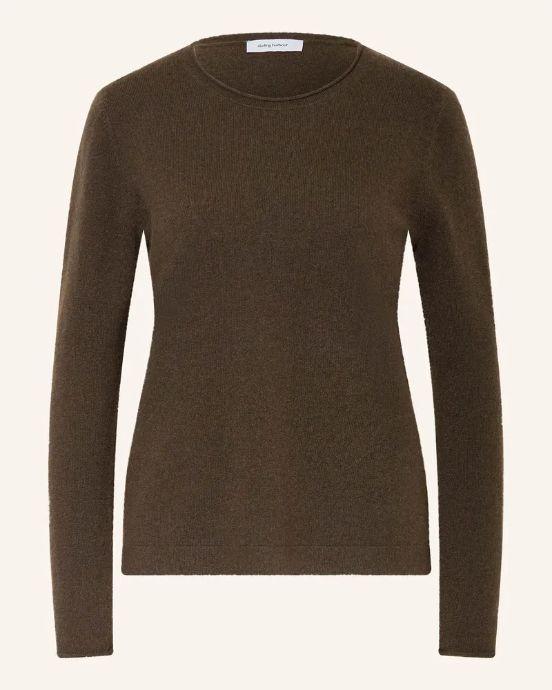 Darling Harbour Cashmere-Pullover braun Dunkelbraun